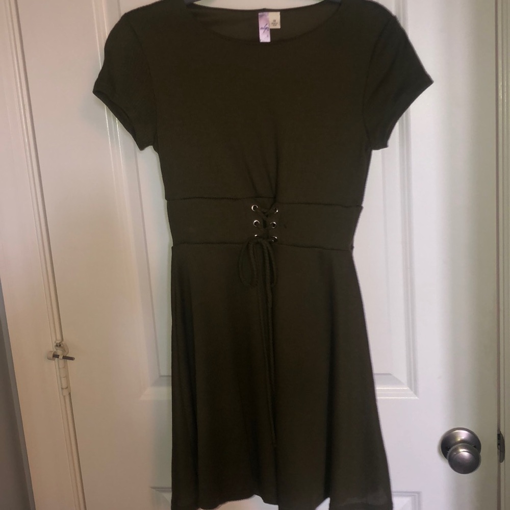 Green summer dress